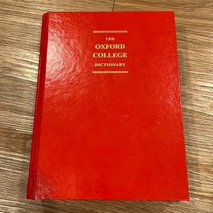 The Oxford College Dictionary {Second Edition}